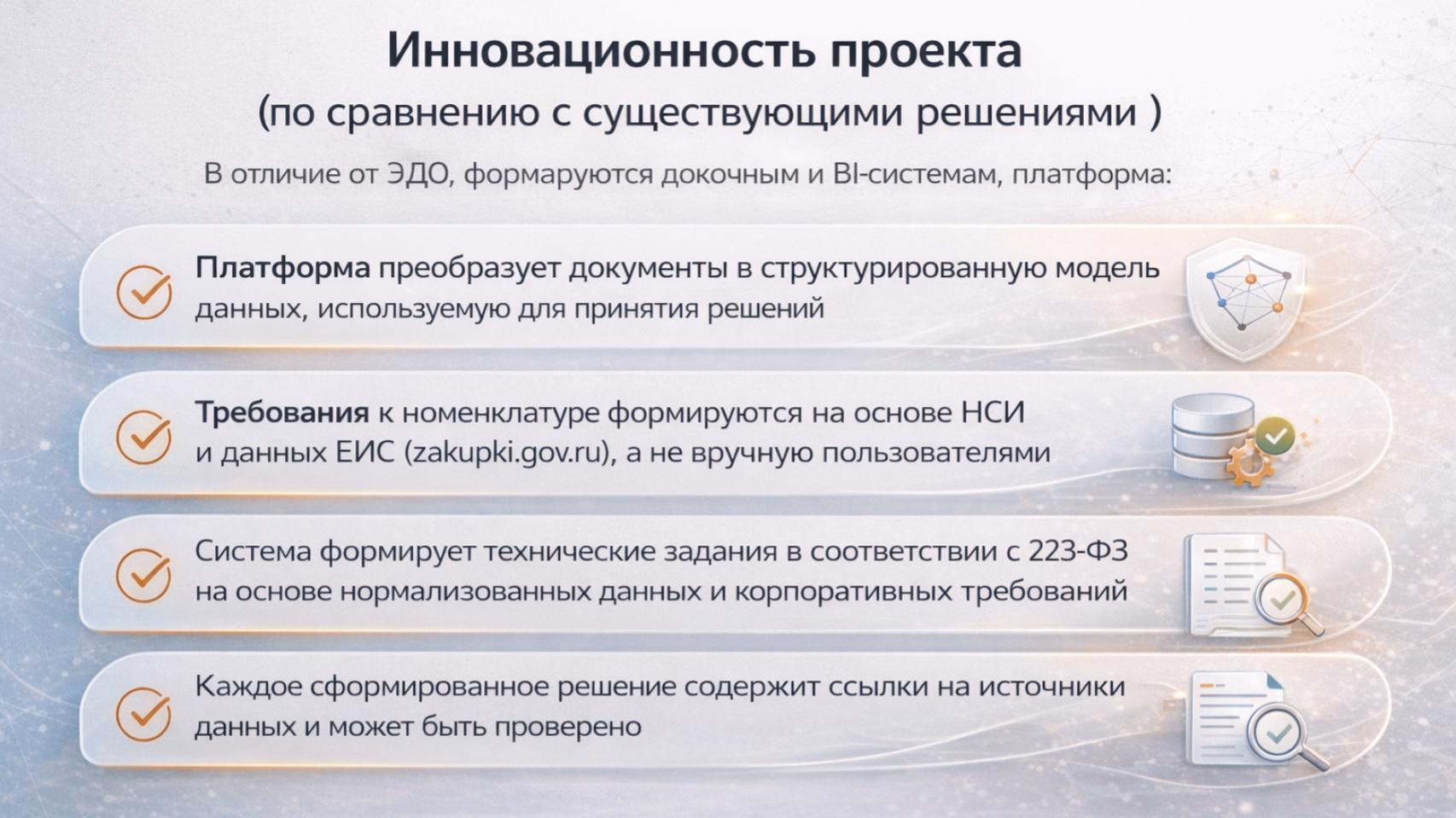 Инновационность проекта: 4 ключевых отличия платформы Лаб ИТ от классических ЭДО и BI-решений